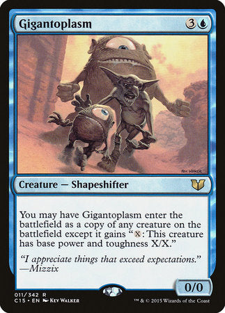 Gigantoplasm [Commander 2015] | Magic Magpie