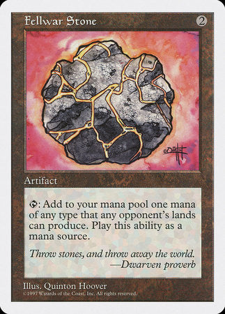 Fellwar Stone [Fifth Edition] | Magic Magpie