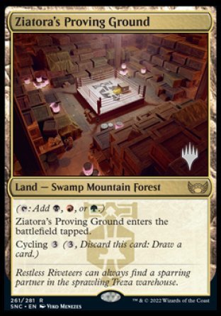 Ziatora's Proving Ground (Promo Pack) [Streets of New Capenna Promos] | Magic Magpie
