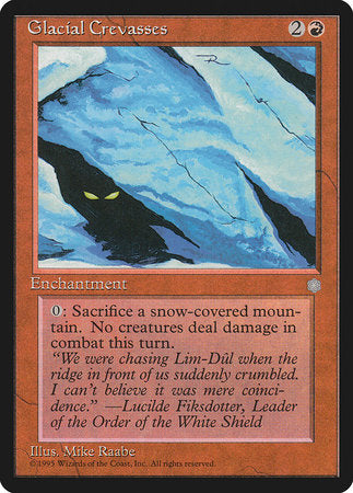 Glacial Crevasses [Ice Age] | Magic Magpie