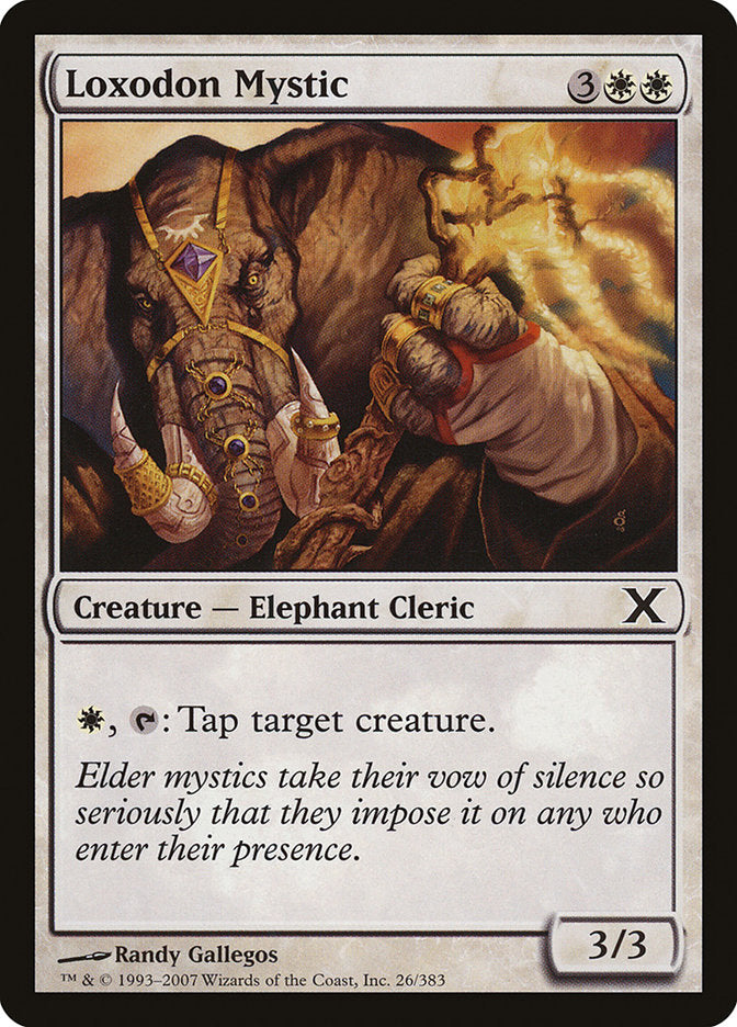 Loxodon Mystic [Tenth Edition] | Magic Magpie