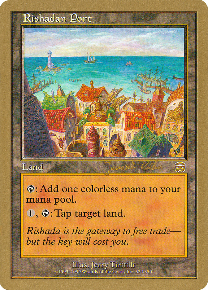 Rishadan Port (Janosch Kuhn) [World Championship Decks 2000] | Magic Magpie