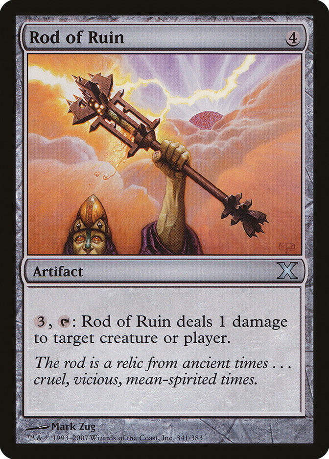 Rod of Ruin [Tenth Edition] | Magic Magpie