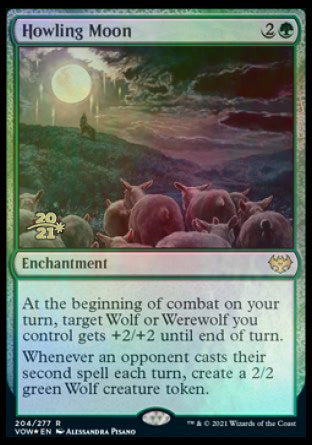 Howling Moon [Innistrad: Crimson Vow Prerelease Promos] | Magic Magpie