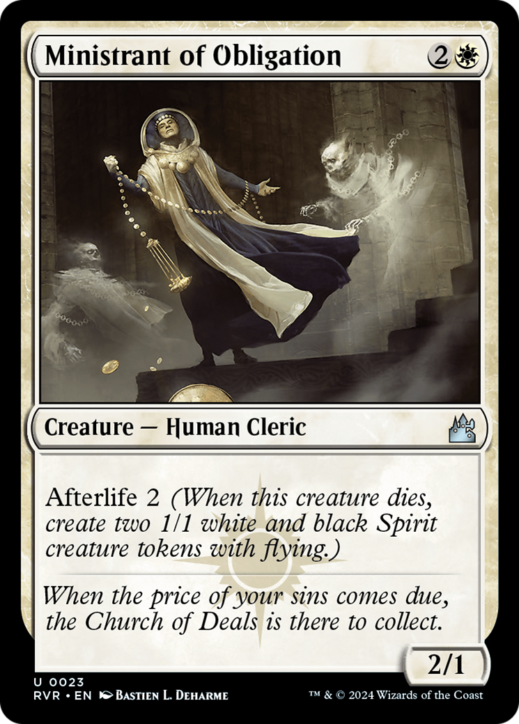 Ministrant of Obligation [Ravnica Remastered] | Magic Magpie