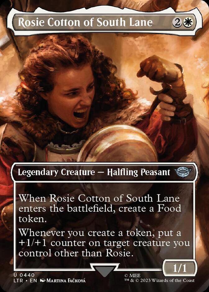 Rosie Cotton of South Lane (Borderless Alternate Art) [The Lord of the Rings: Tales of Middle-Earth] | Magic Magpie