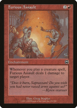 Furious Assault [Mercadian Masques] | Magic Magpie