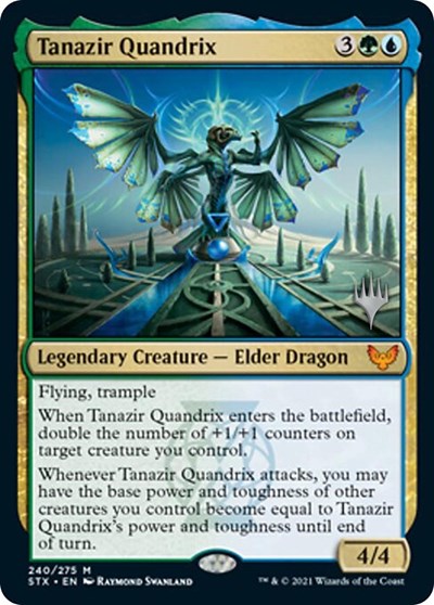 Tanazir Quandrix (Promo Pack) [Strixhaven: School of Mages Promos] | Magic Magpie