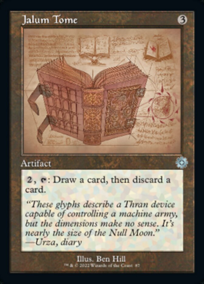 Jalum Tome (Retro Schematic) [The Brothers' War Retro Artifacts] | Magic Magpie