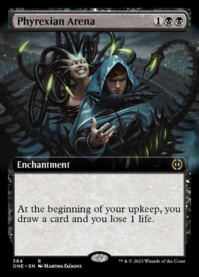 Phyrexian Arena (Extended Art) [Phyrexia: All Will Be One] | Magic Magpie