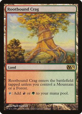 Rootbound Crag [Magic 2012] | Magic Magpie