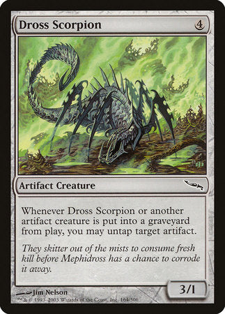 Dross Scorpion [Mirrodin] | Magic Magpie