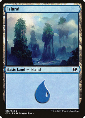 Island (330) [Commander 2015] | Magic Magpie