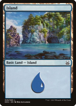 Island (28) [Duel Decks: Mind vs. Might] | Magic Magpie