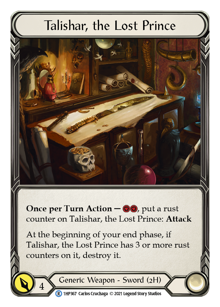 Talishar, the Lost Prince [1HP367] | Magic Magpie