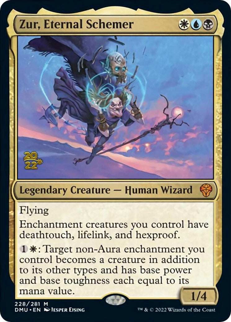 Zur, Eternal Schemer [Dominaria United Prerelease Promos] | Magic Magpie