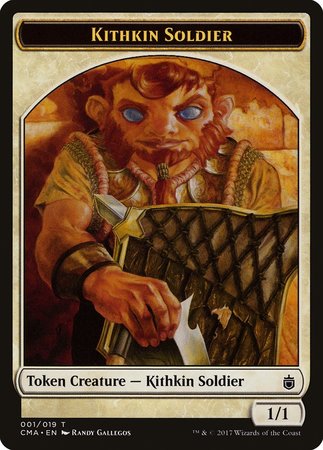 Kithkin Soldier Token (001) [Commander Anthology Tokens] | Magic Magpie