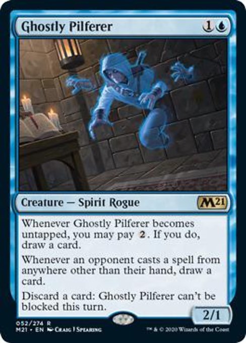 Ghostly Pilferer [Core Set 2021] | Magic Magpie