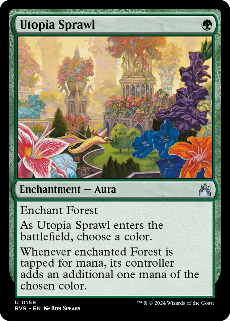 Utopia Sprawl [Ravnica Remastered] | Magic Magpie