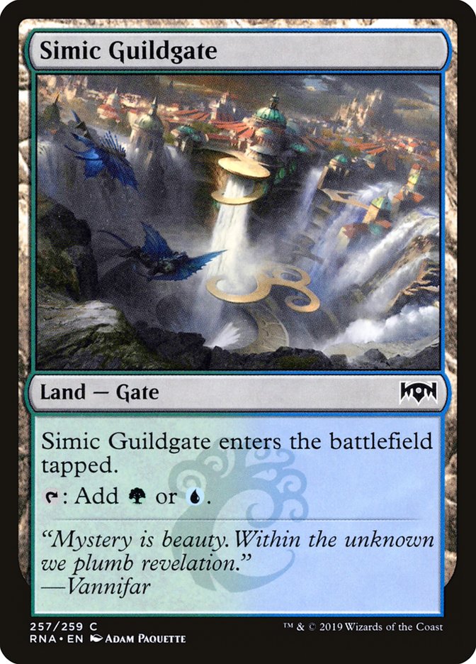 Simic Guildgate (257/259) [Ravnica Allegiance] | Magic Magpie