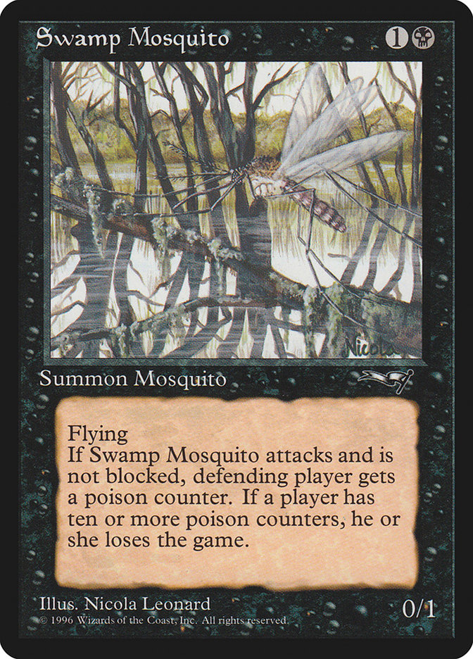 Swamp Mosquito (Facing Side) [Alliances] | Magic Magpie