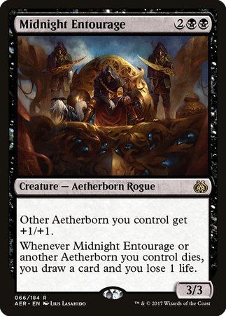 Midnight Entourage [Aether Revolt] | Magic Magpie