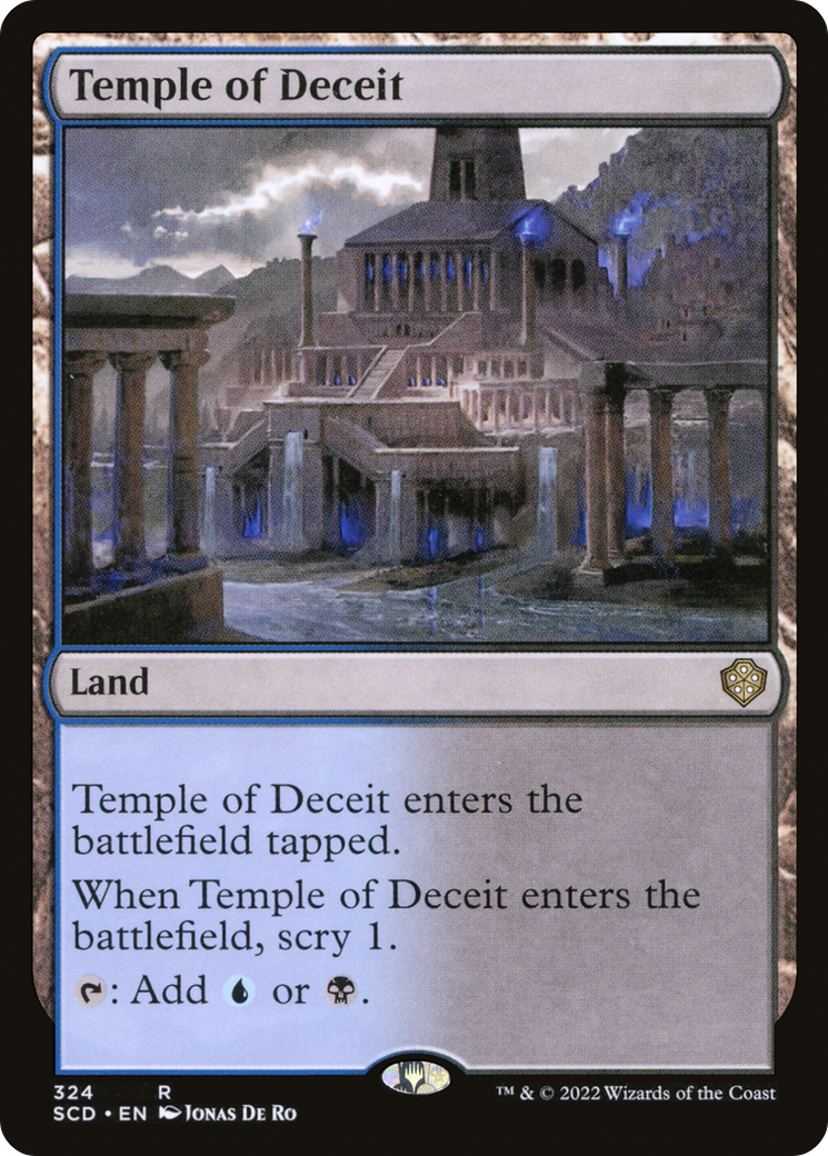 Temple of Deceit [Starter Commander Decks] | Magic Magpie