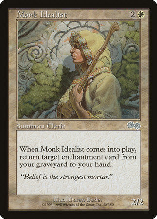 Monk Idealist [Urza's Saga] | Magic Magpie