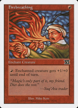 Firebreathing [Classic Sixth Edition] | Magic Magpie