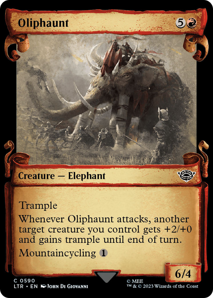 Oliphaunt [The Lord of the Rings: Tales of Middle-Earth Showcase Scrolls] | Magic Magpie