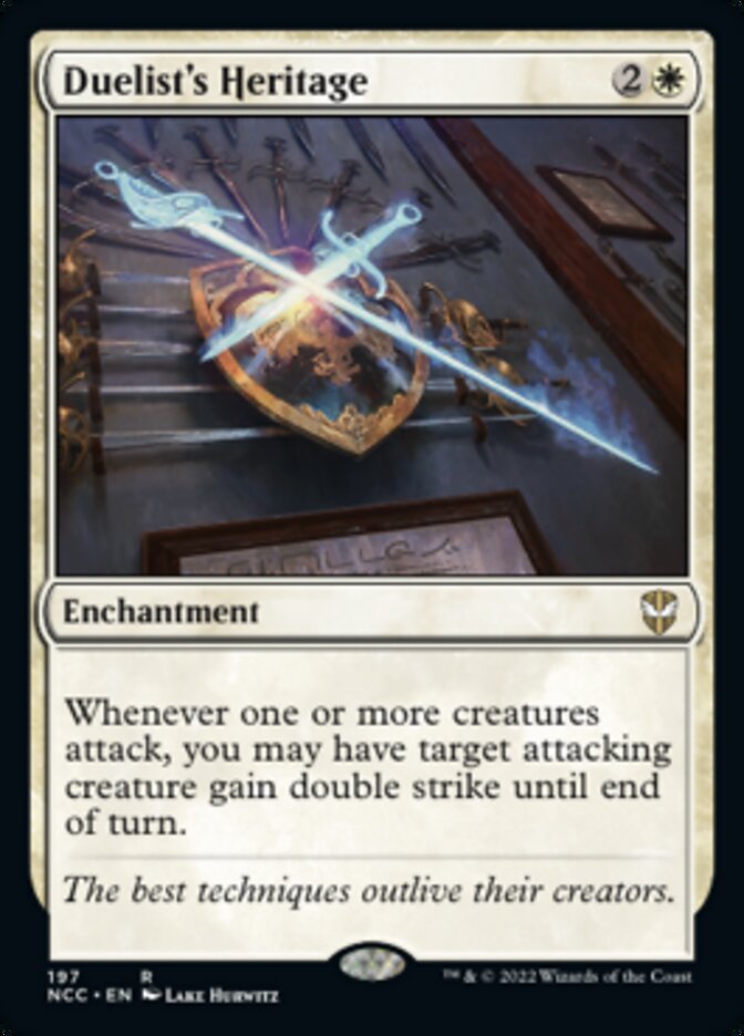 Duelist's Heritage [Streets of New Capenna Commander] | Magic Magpie
