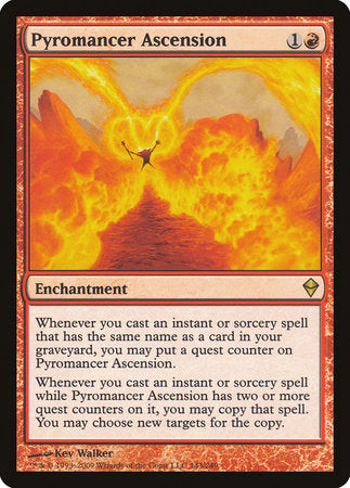 Pyromancer Ascension [Zendikar] | Magic Magpie