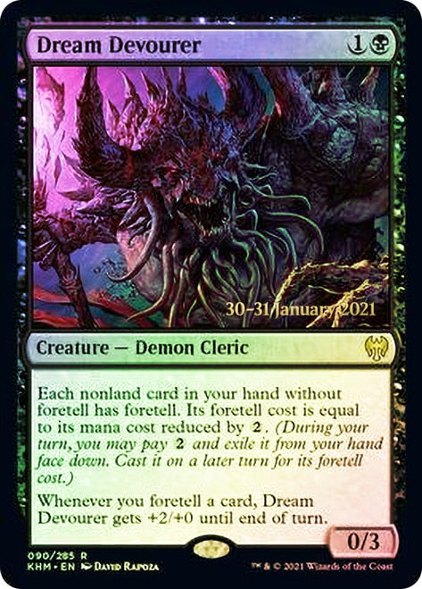 Dream Devourer  [Kaldheim Prerelease Promos] | Magic Magpie