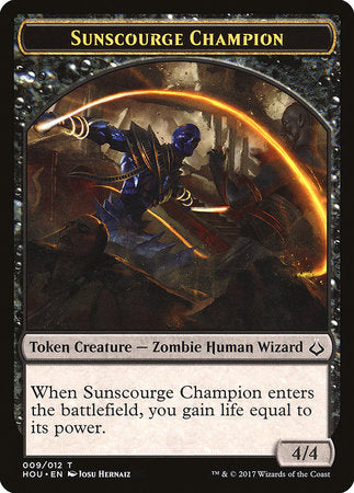 Sunscourge Champion Token [Hour of Devastation Tokens] | Magic Magpie