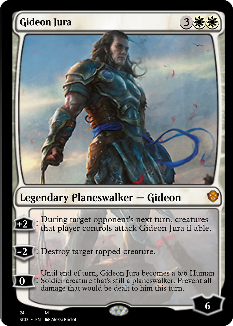 Gideon Jura [Starter Commander Decks] | Magic Magpie