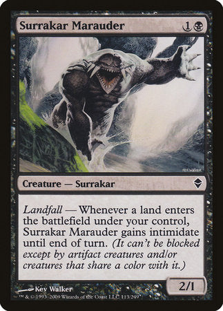 Surrakar Marauder [Zendikar] | Magic Magpie