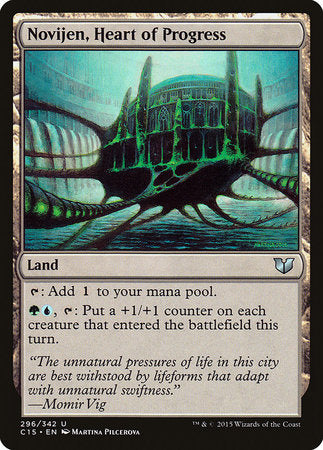 Novijen, Heart of Progress [Commander 2015] | Magic Magpie