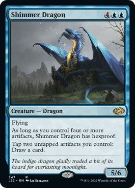 Shimmer Dragon [Jumpstart 2022] | Magic Magpie