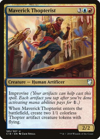 Maverick Thopterist [Commander 2018] | Magic Magpie