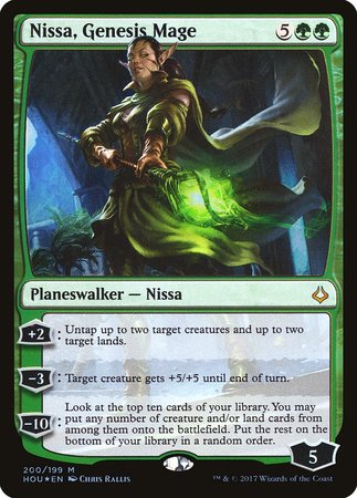 Nissa, Genesis Mage [Hour of Devastation] | Magic Magpie