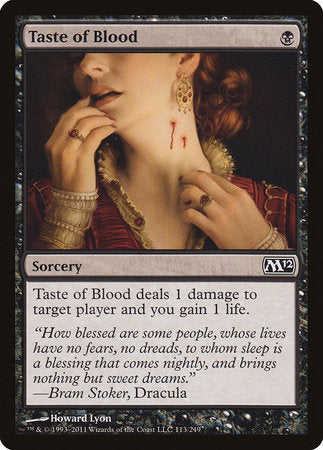 Taste of Blood [Magic 2012] | Magic Magpie