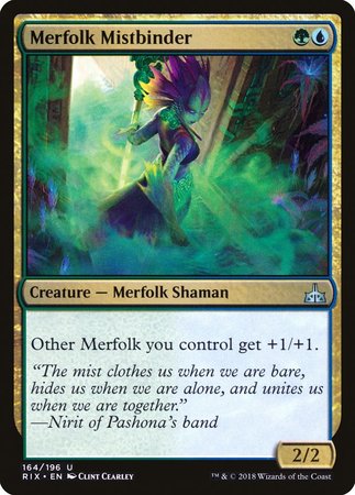 Merfolk Mistbinder [Rivals of Ixalan] | Magic Magpie