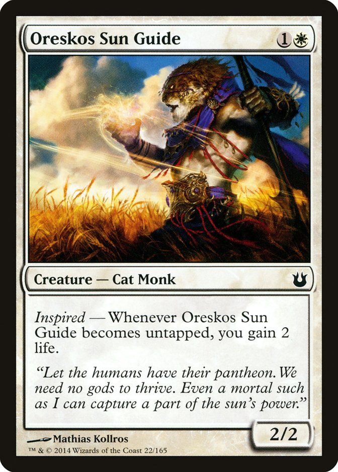 Oreskos Sun Guide [Born of the Gods] | Magic Magpie