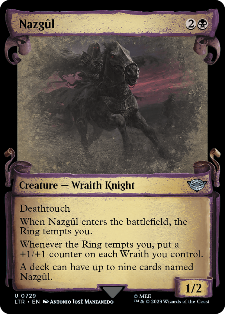 Nazgul (0729) [The Lord of the Rings: Tales of Middle-Earth Showcase Scrolls] | Magic Magpie