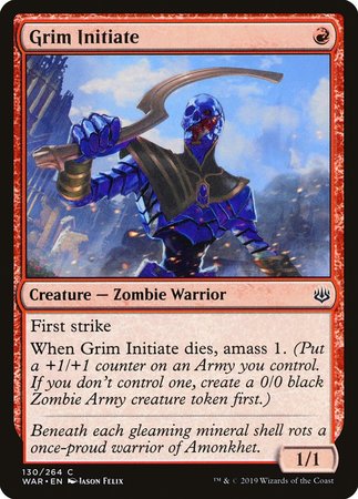 Grim Initiate [War of the Spark] | Magic Magpie