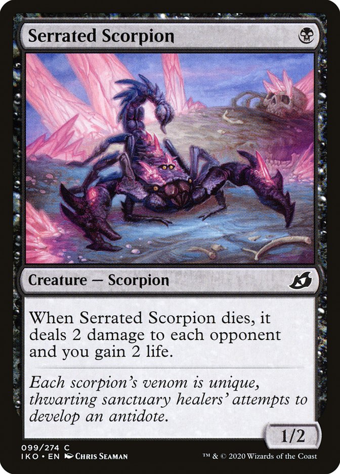 Serrated Scorpion [Ikoria: Lair of Behemoths] | Magic Magpie