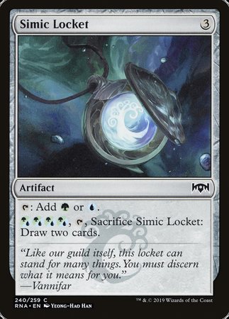 Simic Locket [Ravnica Allegiance] | Magic Magpie