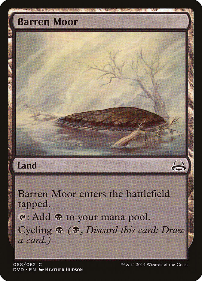 Barren Moor (Divine vs. Demonic) [Duel Decks Anthology] | Magic Magpie