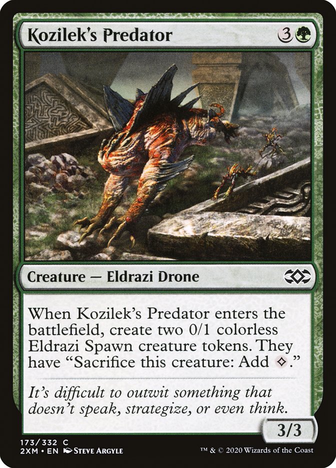 Kozilek's Predator [Double Masters] | Magic Magpie