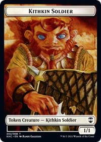 Kithkin Soldier // Pegasus Double-sided Token [Kaldheim Commander Tokens] | Magic Magpie